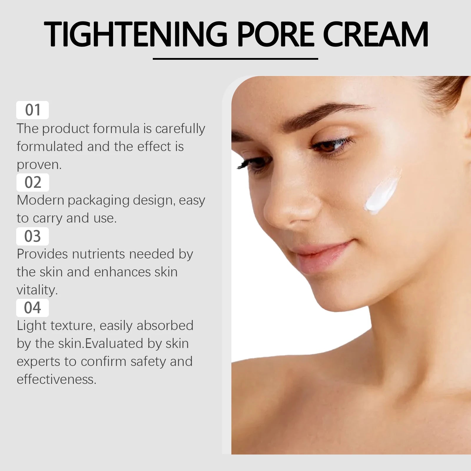 West&Month Pore Tightening Cream 50g – Oil Control & Brightening
