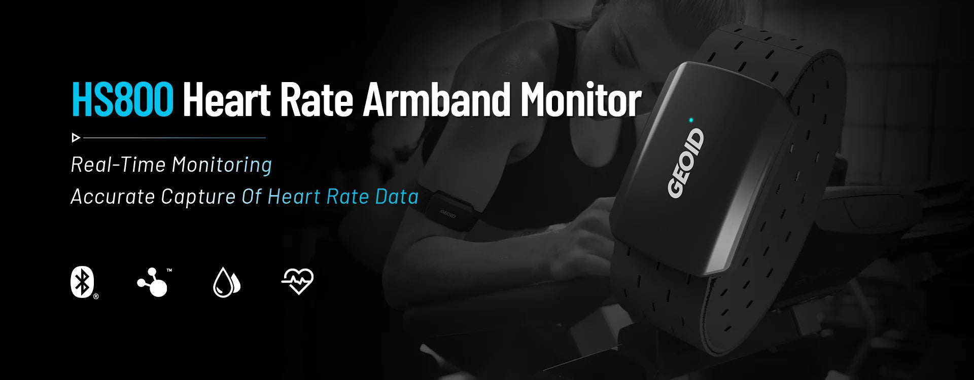 GEOID Heart Rate Monitor – Armband & Chest Strap