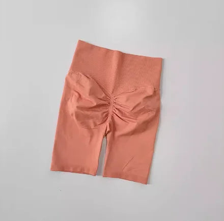 Women’s High-Waist Yoga Shorts – Tummy Control & Hip Lift