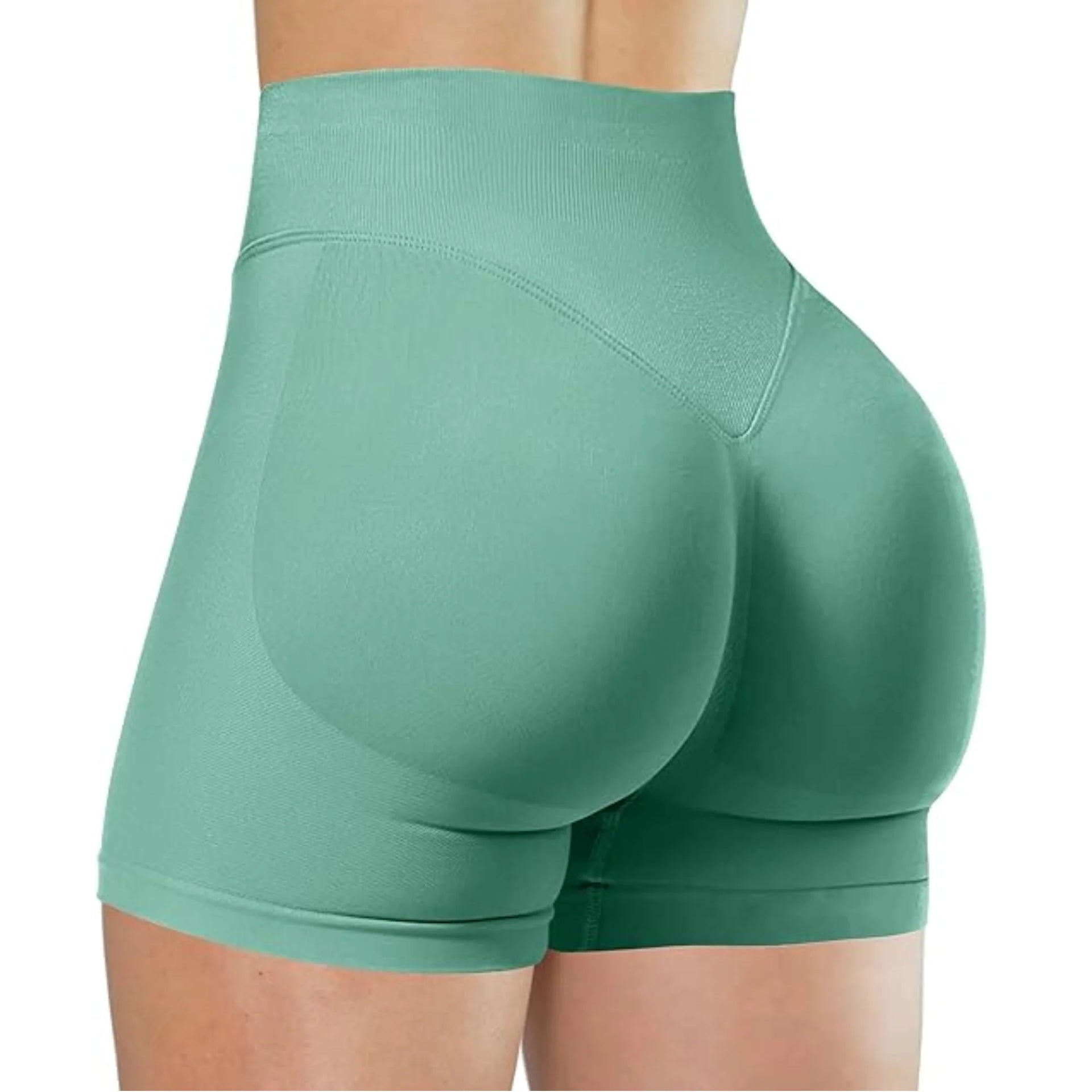 High-Waisted Summer Yoga Shorts – Fashionable & Comfortable