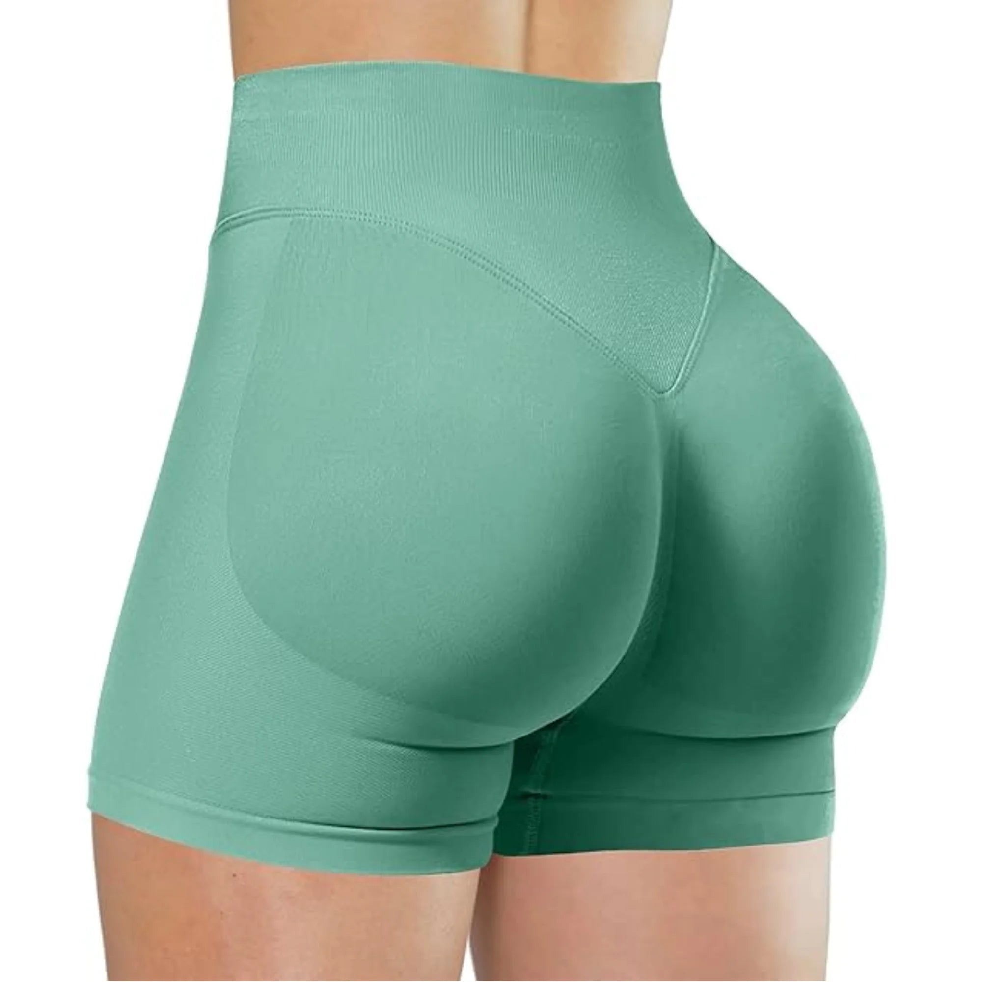 High-Waisted Summer Yoga Shorts – Fashionable & Comfortable