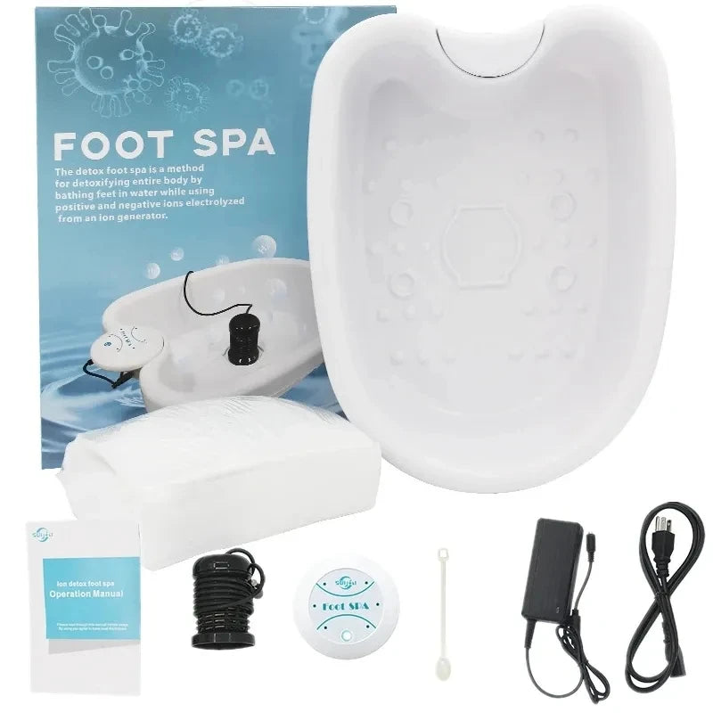 Ionic Detox Foot Bath – Electric Spa & Deep Tissue Massager