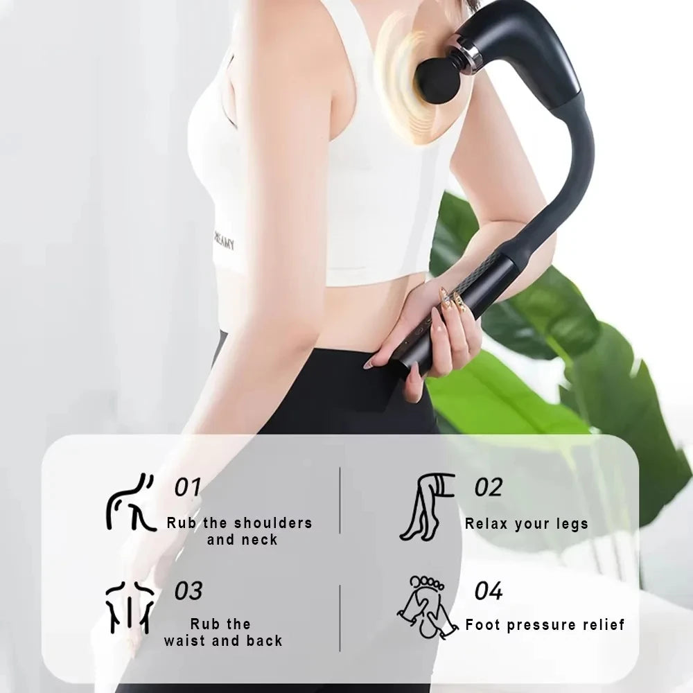 Smart Electric Massage Gun – Handheld Body Massager