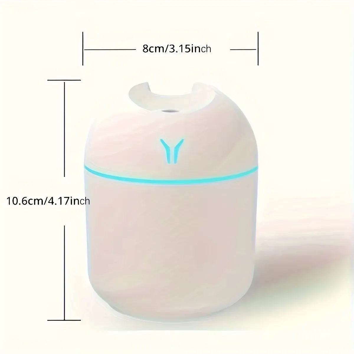 Compact Portable Humidifier & Essential Oil Diffuser