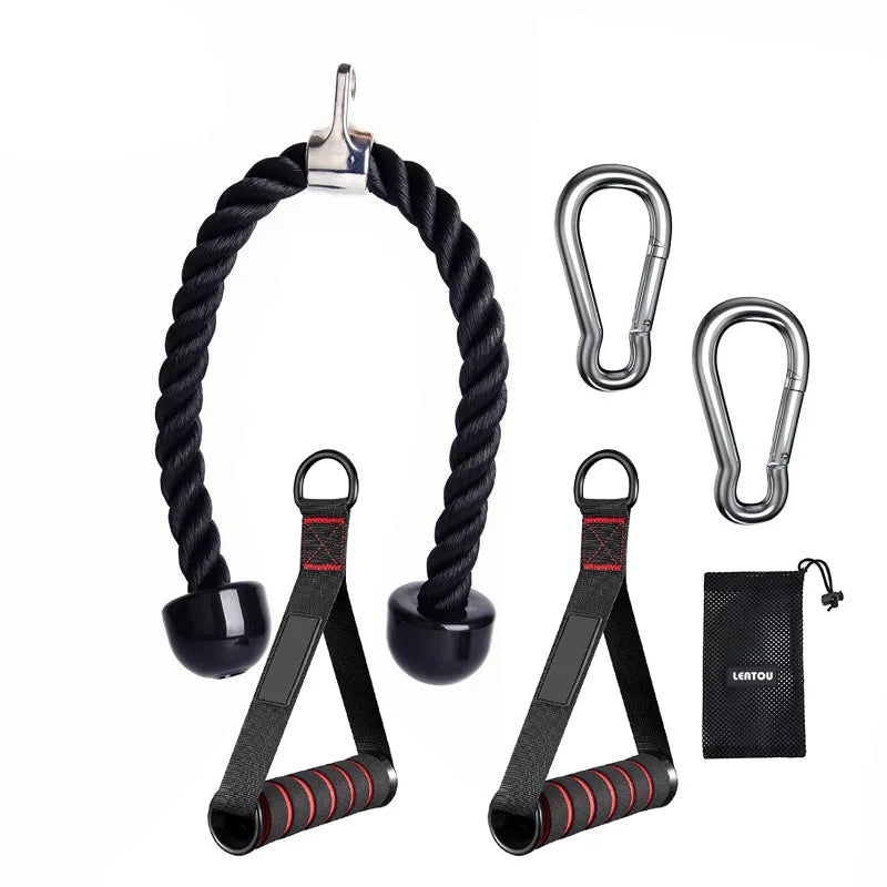 Triceps & Face Pull Rope – Gym Cable Attachment for Arms & Shoulders