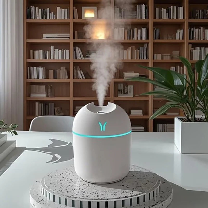 Compact Portable Humidifier & Essential Oil Diffuser