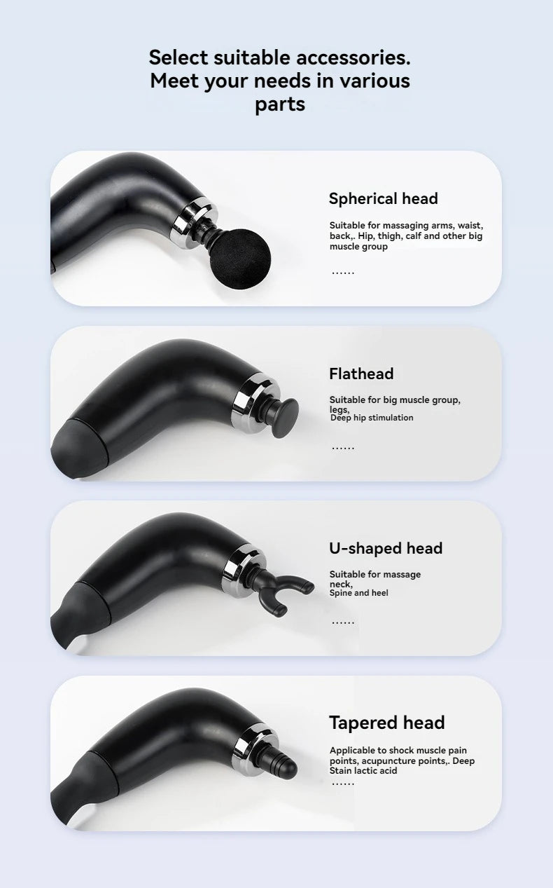 Smart Electric Massage Gun – Handheld Body Massager