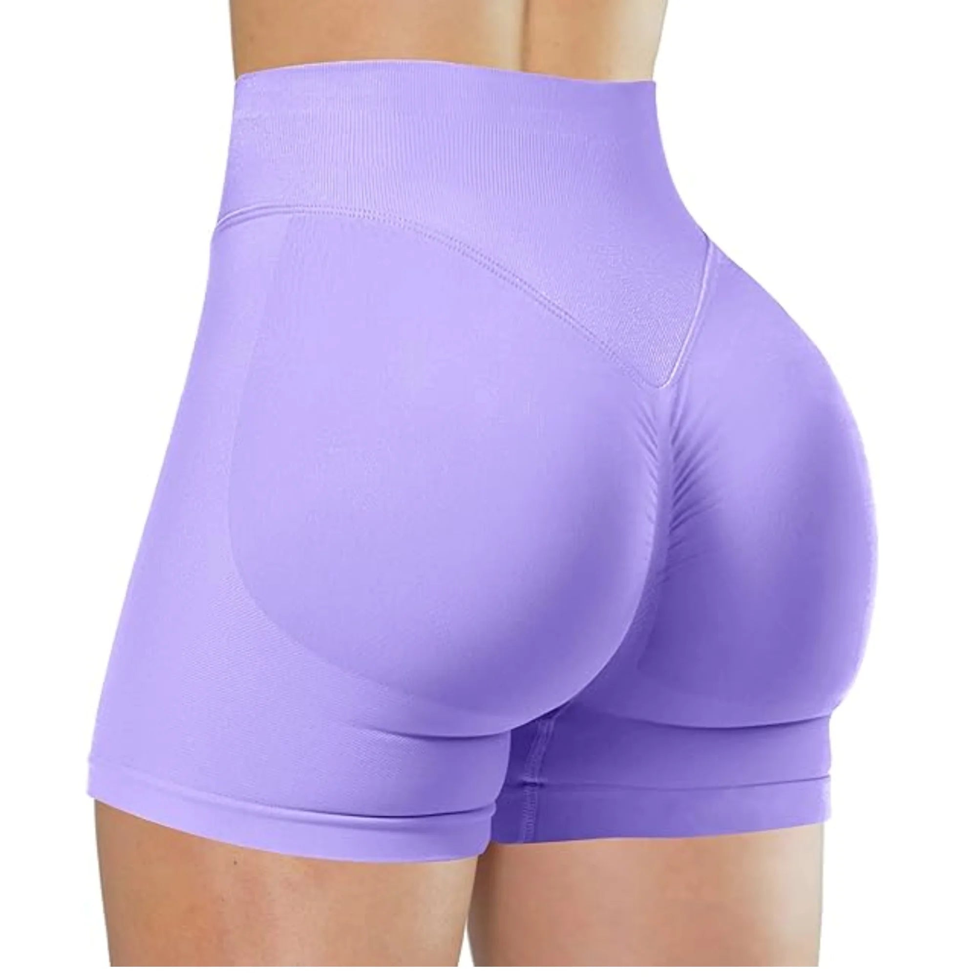 High-Waisted Summer Yoga Shorts – Fashionable & Comfortable
