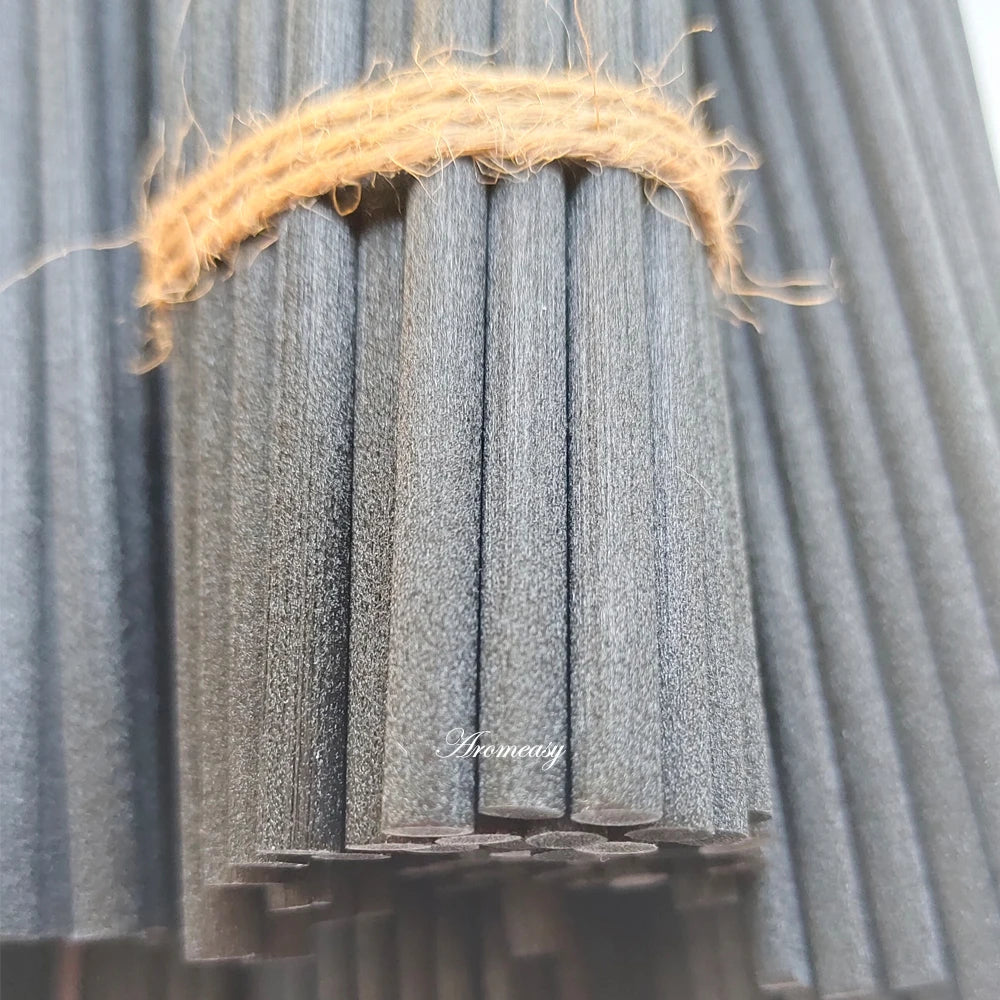 50pcs Black Rattan Reed Sticks – Aromatherapy Diffuser Refill