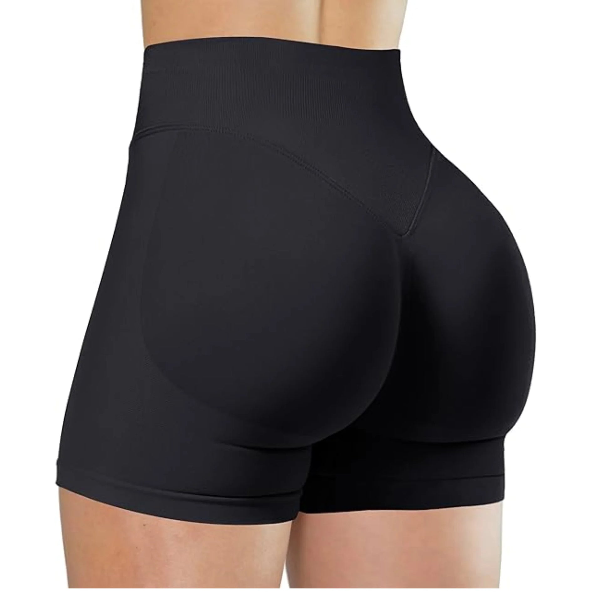 High-Waisted Summer Yoga Shorts – Fashionable & Comfortable