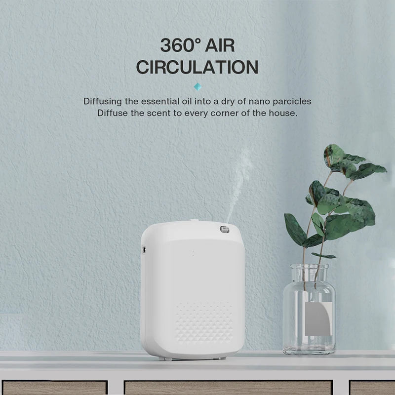 Smart Bluetooth Aroma Diffuser – 500m³ Coverage