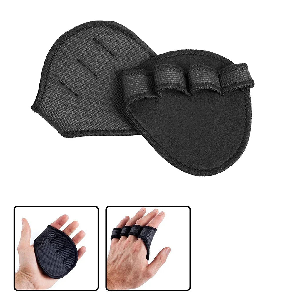Half-Finger Gym Gloves – Palm Protector for Weightlifting