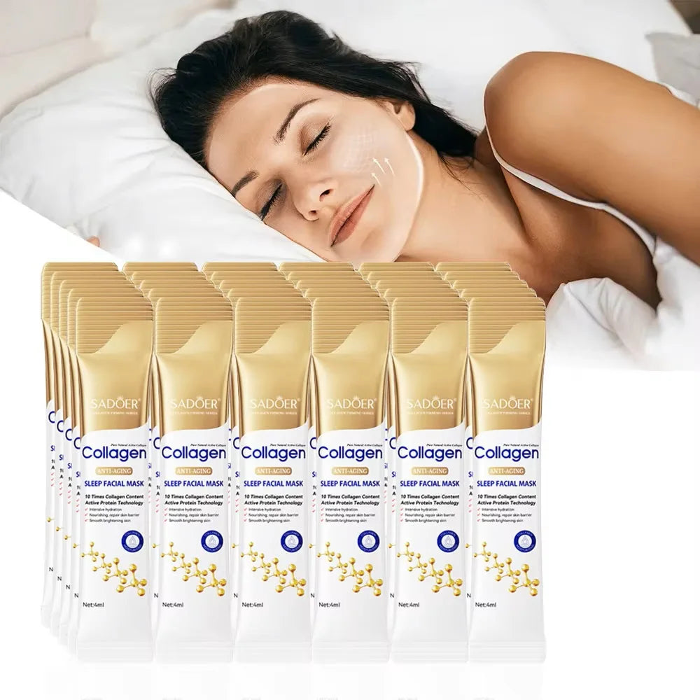 SADOER Collagen Sleeping Face Mask – 30pcs