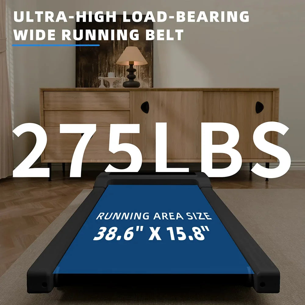 High-Efficiency Brushless Motor Treadmill – LED Display, 275lbs Capacity