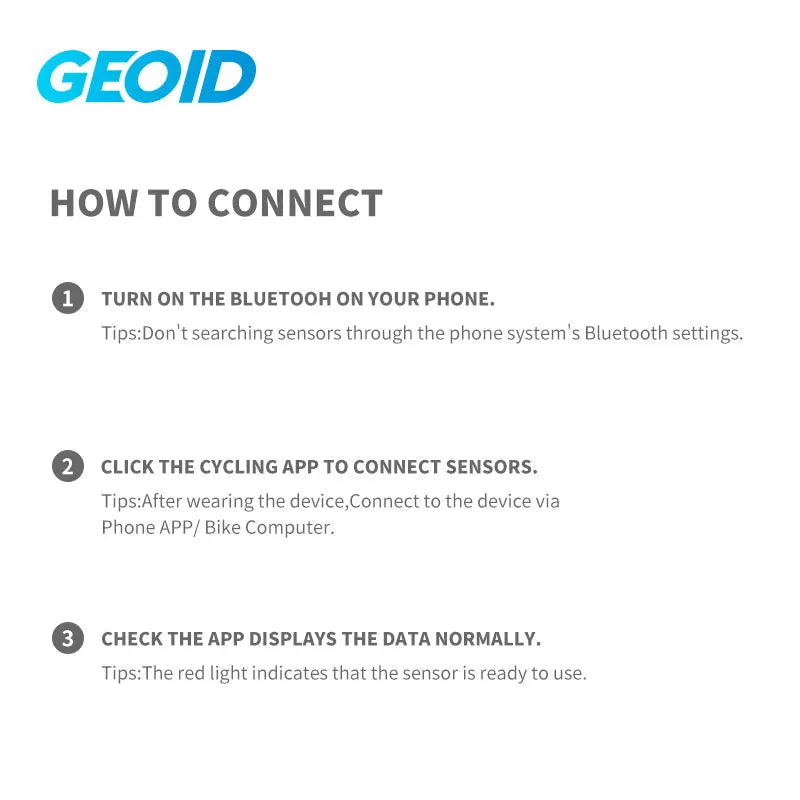 GEOID Heart Rate Monitor – Armband & Chest Strap