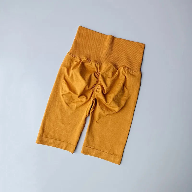 Women’s High-Waist Yoga Shorts – Tummy Control & Hip Lift