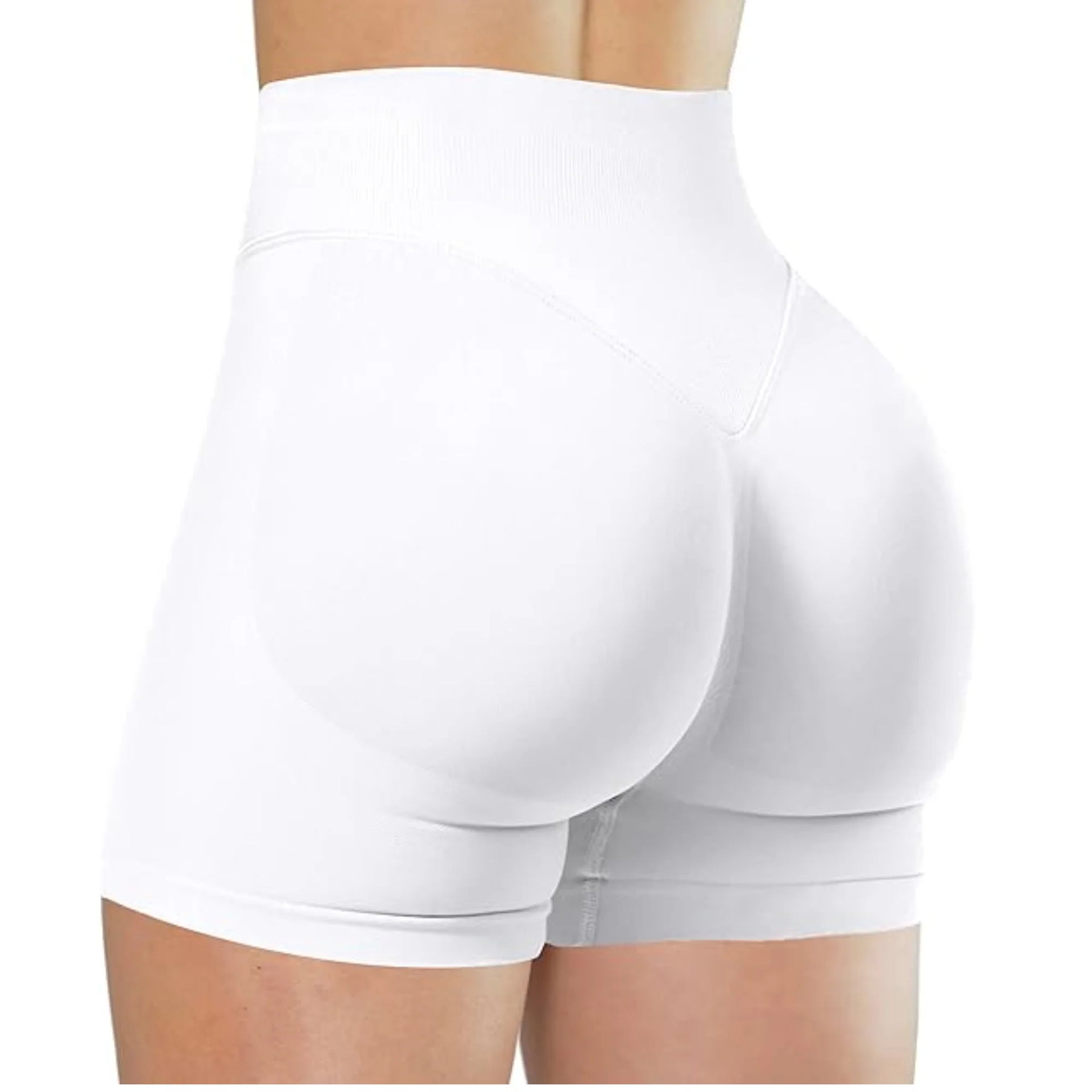 High-Waisted Summer Yoga Shorts – Fashionable & Comfortable