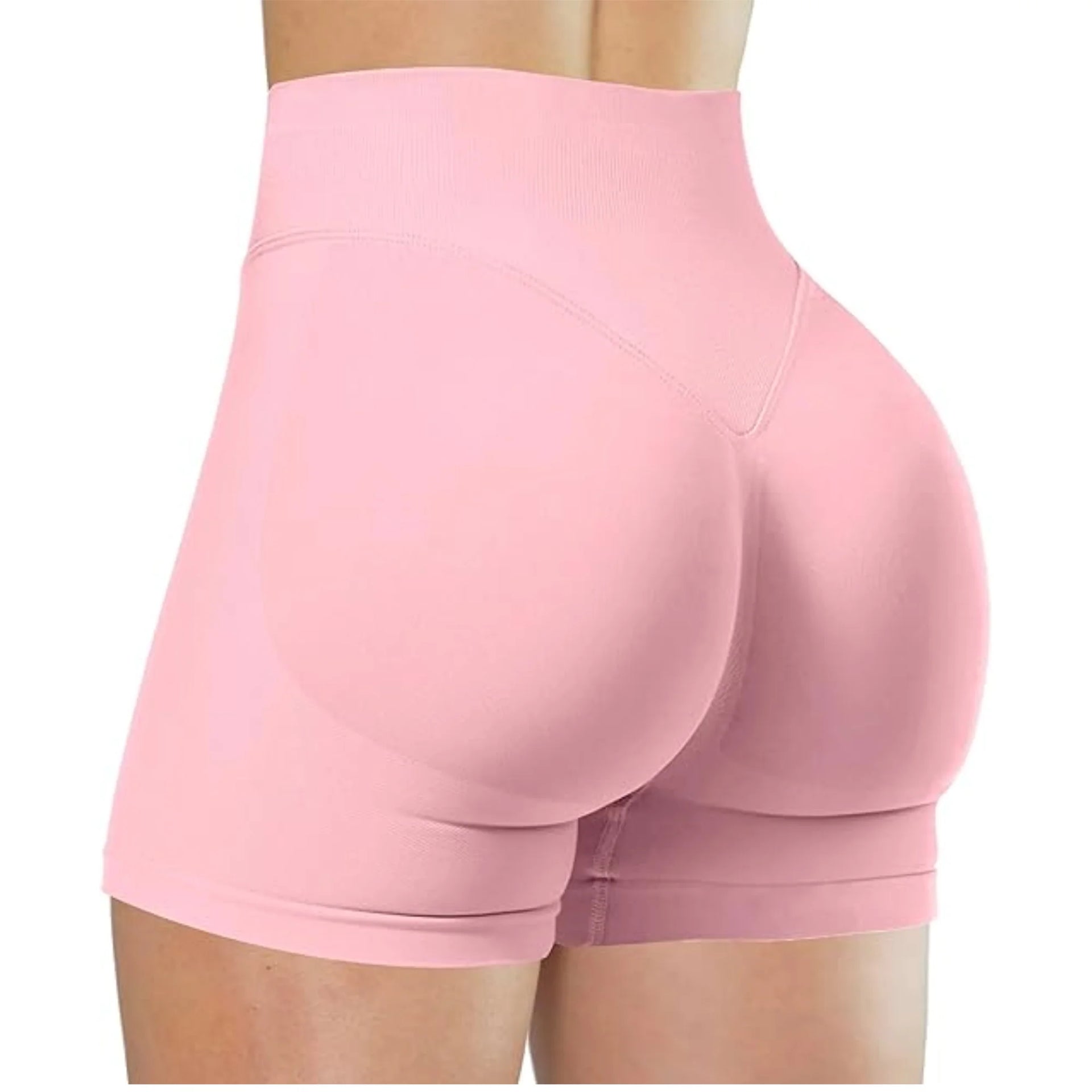 High-Waisted Summer Yoga Shorts – Fashionable & Comfortable