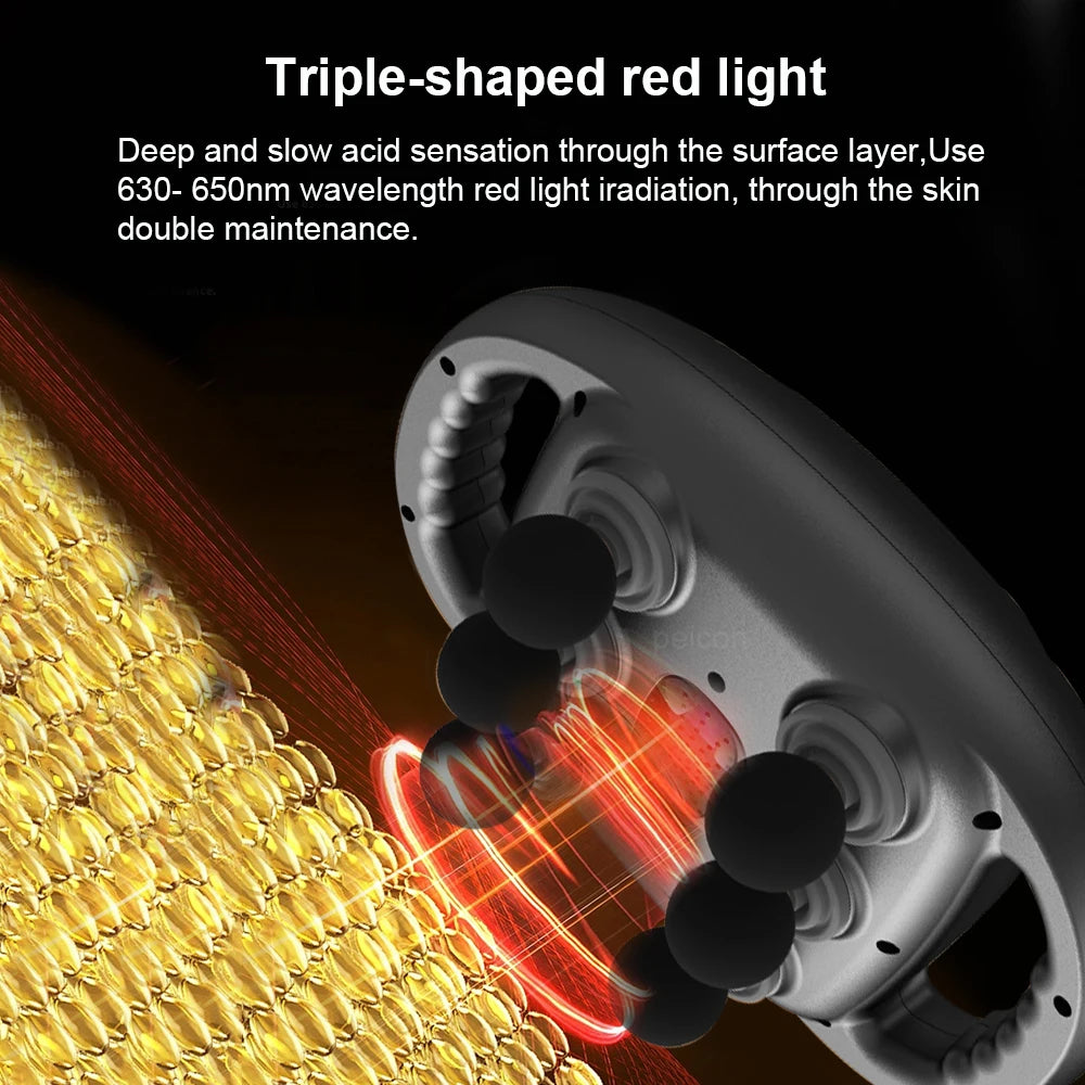 Fascia Gun Muscle Massager – 6-Head Professional Body Massager