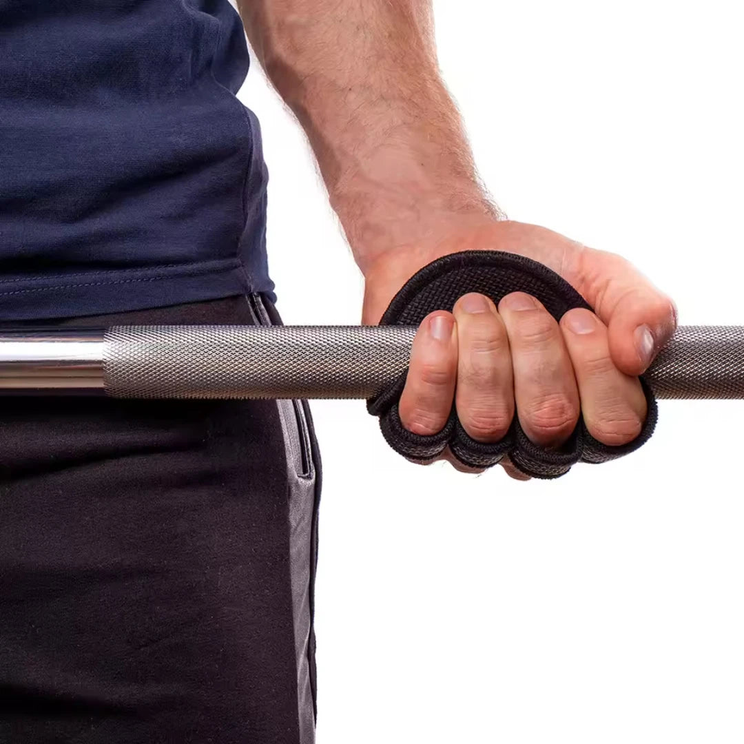 Half-Finger Gym Gloves – Palm Protector for Weightlifting