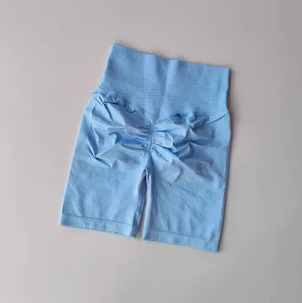 Women’s High-Waist Yoga Shorts – Tummy Control & Hip Lift