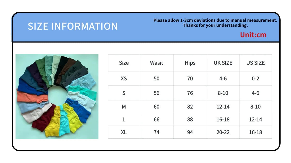 2-Piece Women’s Seamless Gym Set – Tank Top & Scrunch Shorts