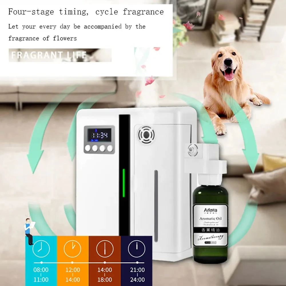 Wall-Mounted Scent Machine – 160ML Aroma Diffuser