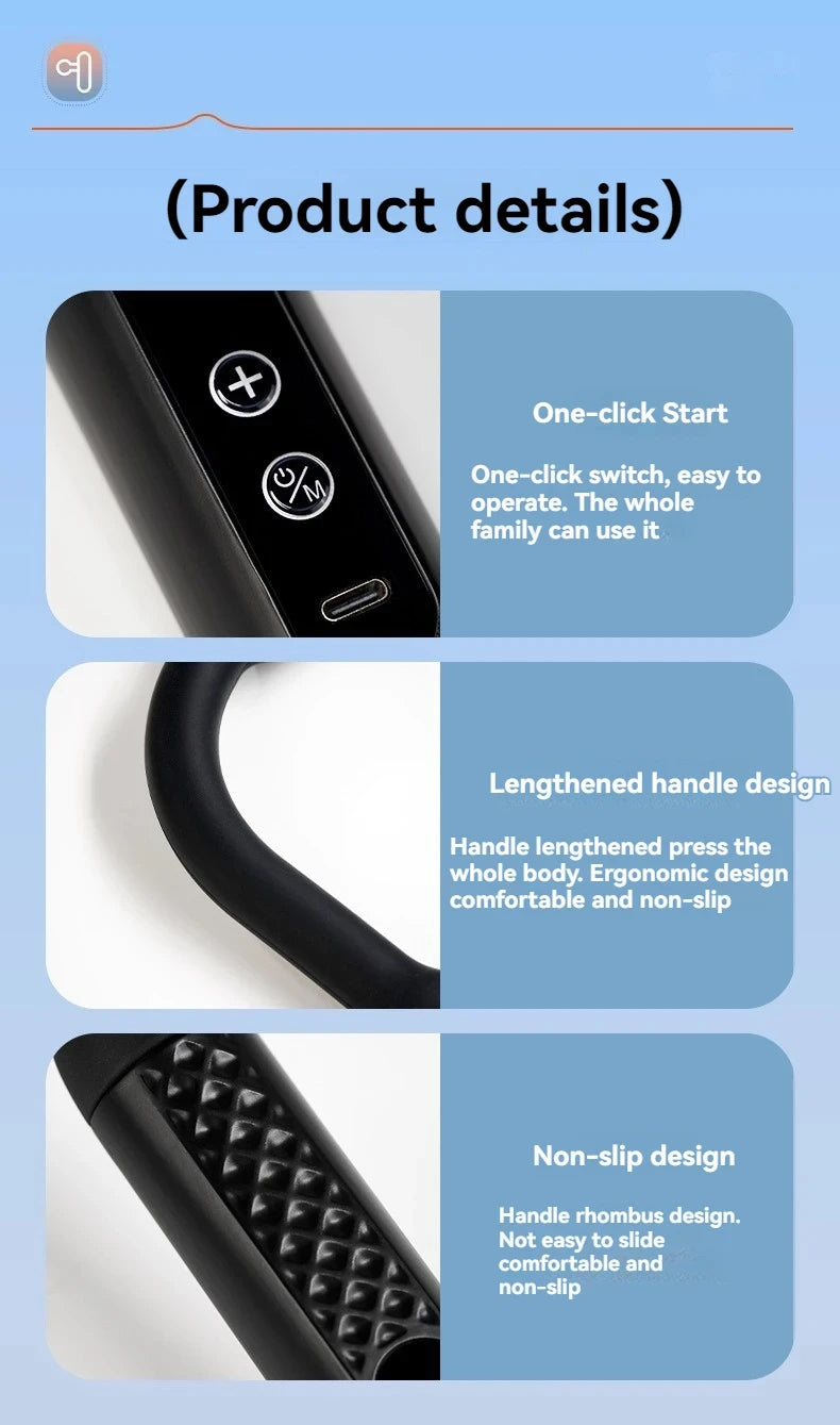 Smart Electric Massage Gun – Handheld Body Massager