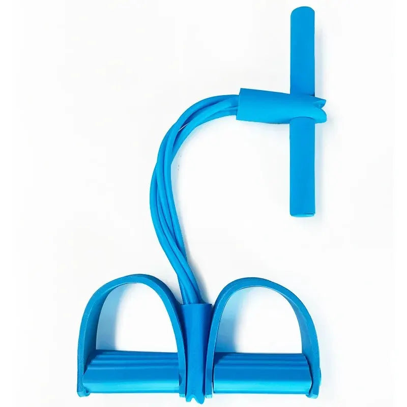 4-Tube Fitness Tensioner – Yoga & Ab Strength Trainer
