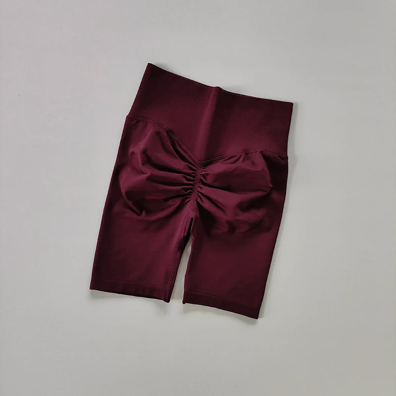 Women’s High-Waist Yoga Shorts – Tummy Control & Hip Lift