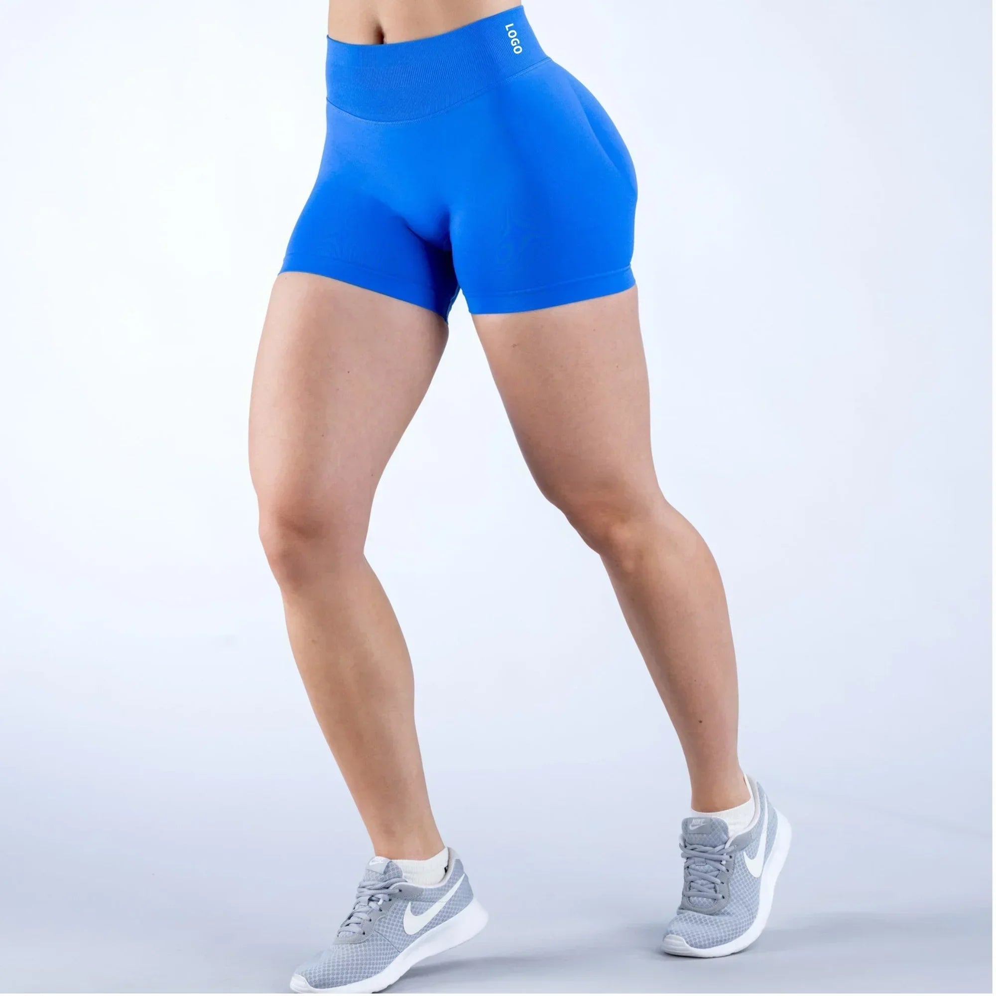 High-Waisted Summer Yoga Shorts – Fashionable & Comfortable