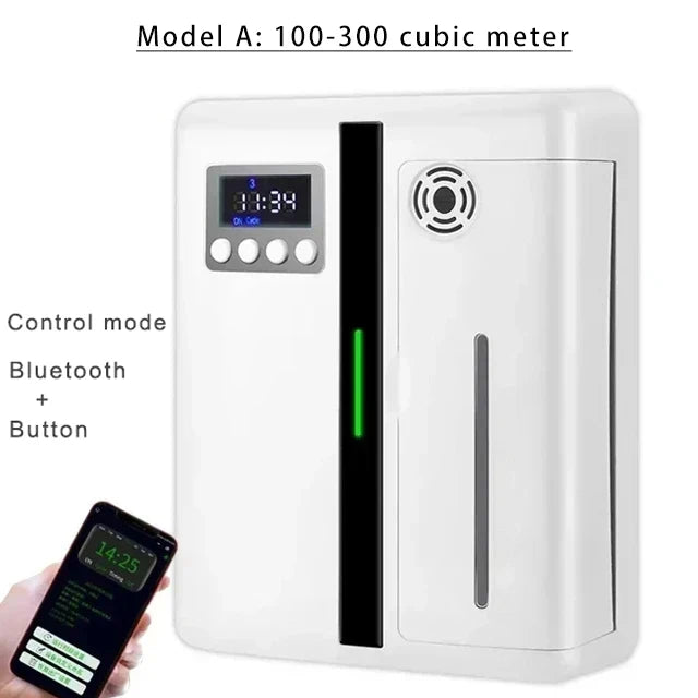 Wall-Mounted Bluetooth Aroma Diffuser – Hotel & Home Air Freshener