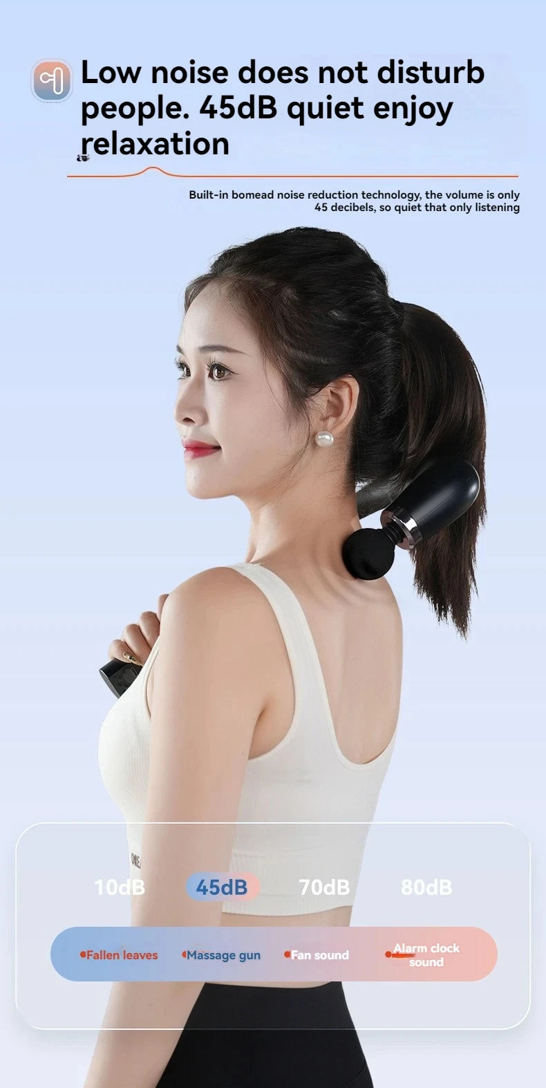 Smart Electric Massage Gun – Handheld Body Massager