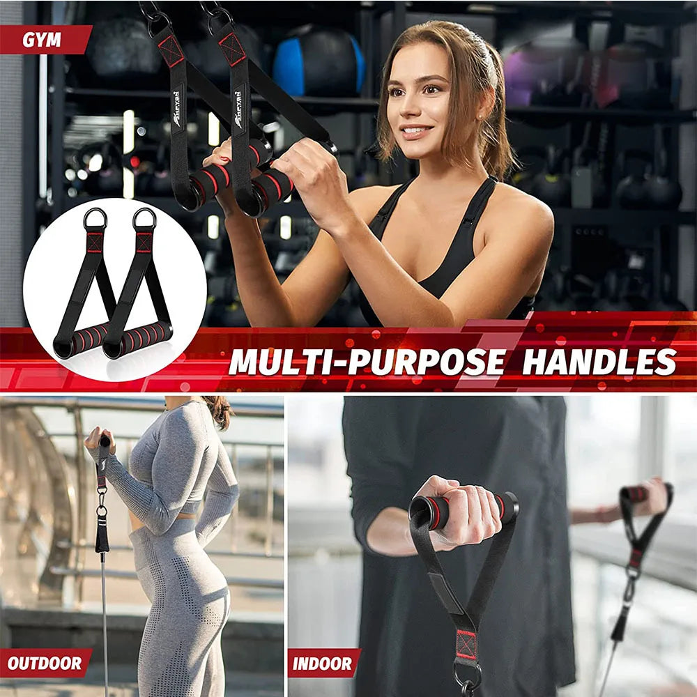 Triceps & Face Pull Rope – Gym Cable Attachment for Arms & Shoulders