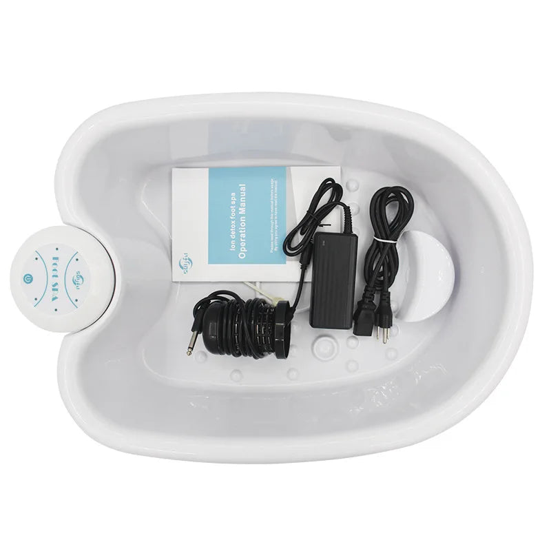 Ionic Detox Foot Bath – Electric Spa & Deep Tissue Massager