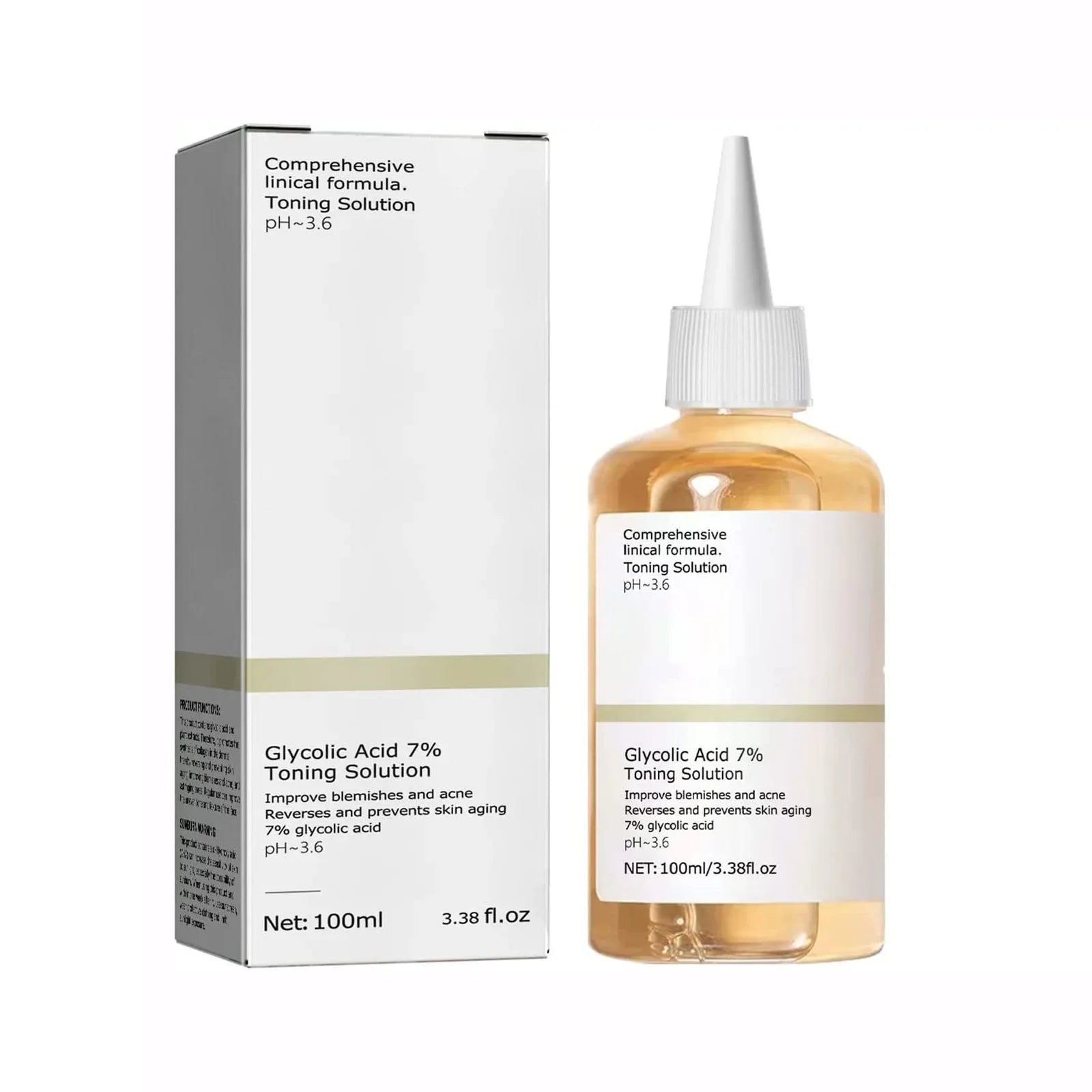 Glycolic Acid 7% Toning Solution – Exfoliating & Skin Renewal