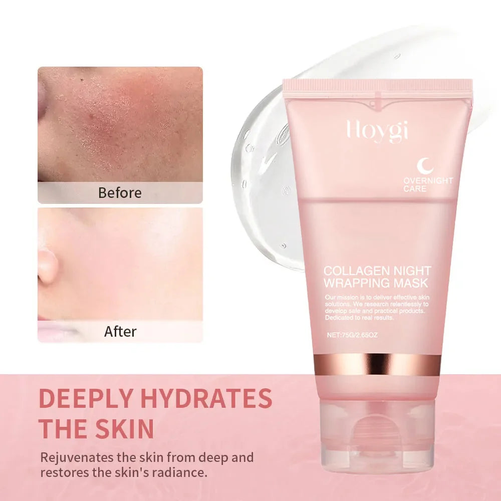 Collagen Overnight Peel-Off Mask – Hydrating Night Care