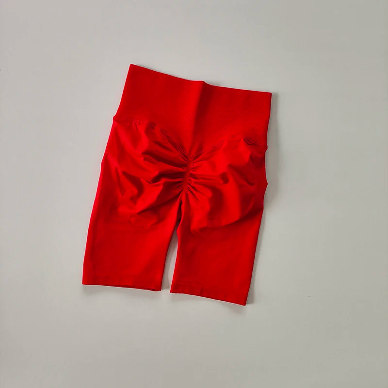 Women’s High-Waist Yoga Shorts – Tummy Control & Hip Lift