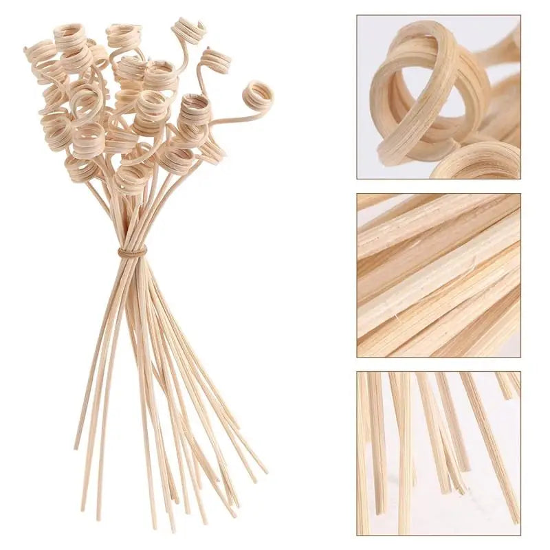 Reed Diffuser Replacement Sticks – Thick Rattan Aromatherapy Refill