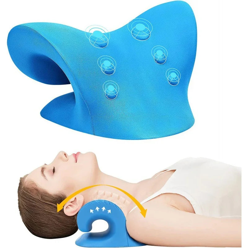 Cervical Neck & Shoulder Traction Device – Pain Relief Relaxer