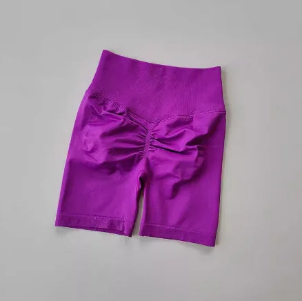 Women’s High-Waist Yoga Shorts – Tummy Control & Hip Lift