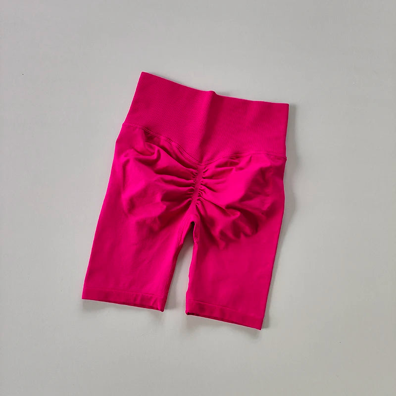 Women’s High-Waist Yoga Shorts – Tummy Control & Hip Lift