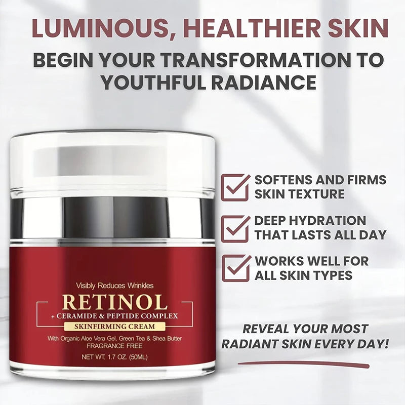 Instant Retinol Cream – Anti-Aging, Firming & Wrinkle Repair