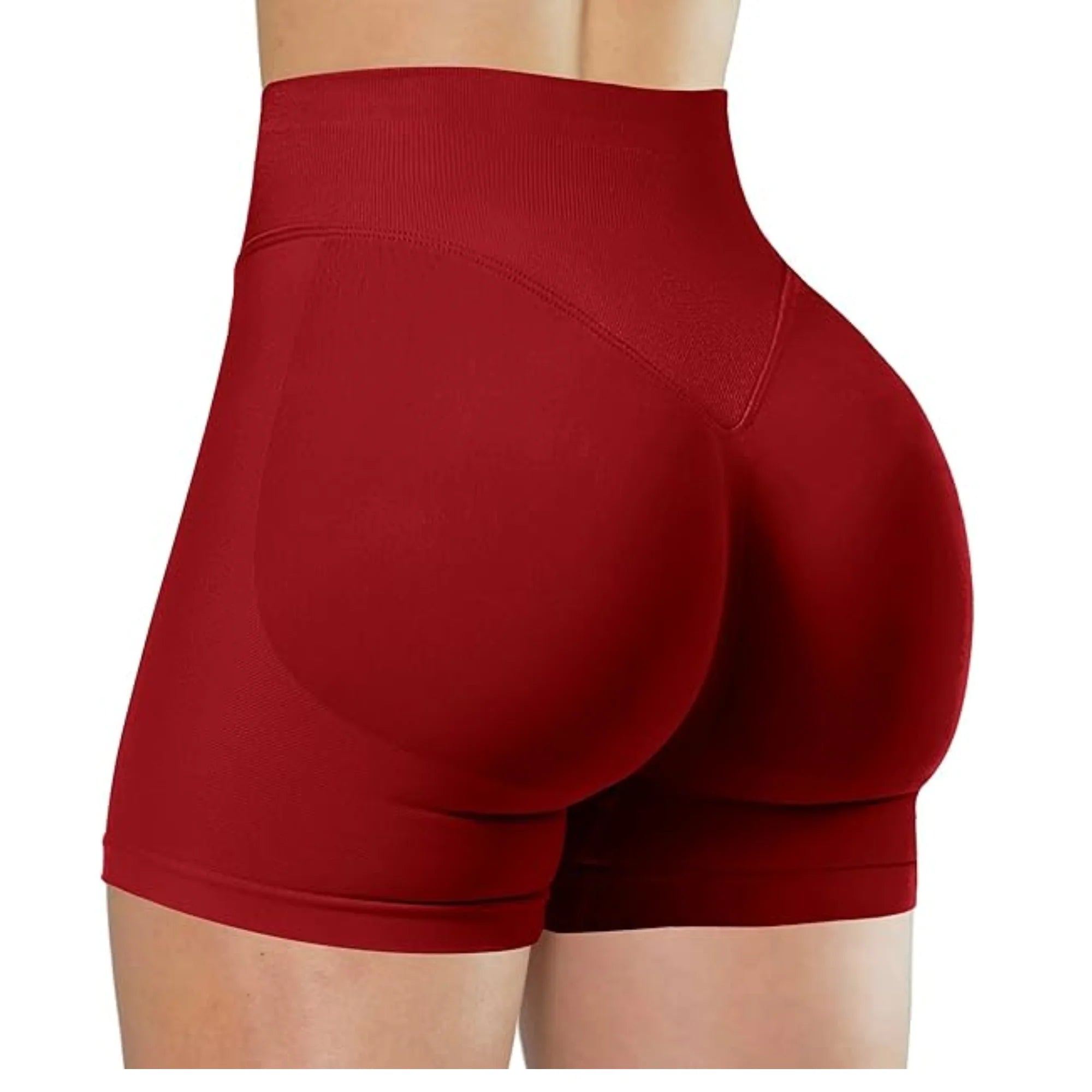 High-Waisted Summer Yoga Shorts – Fashionable & Comfortable