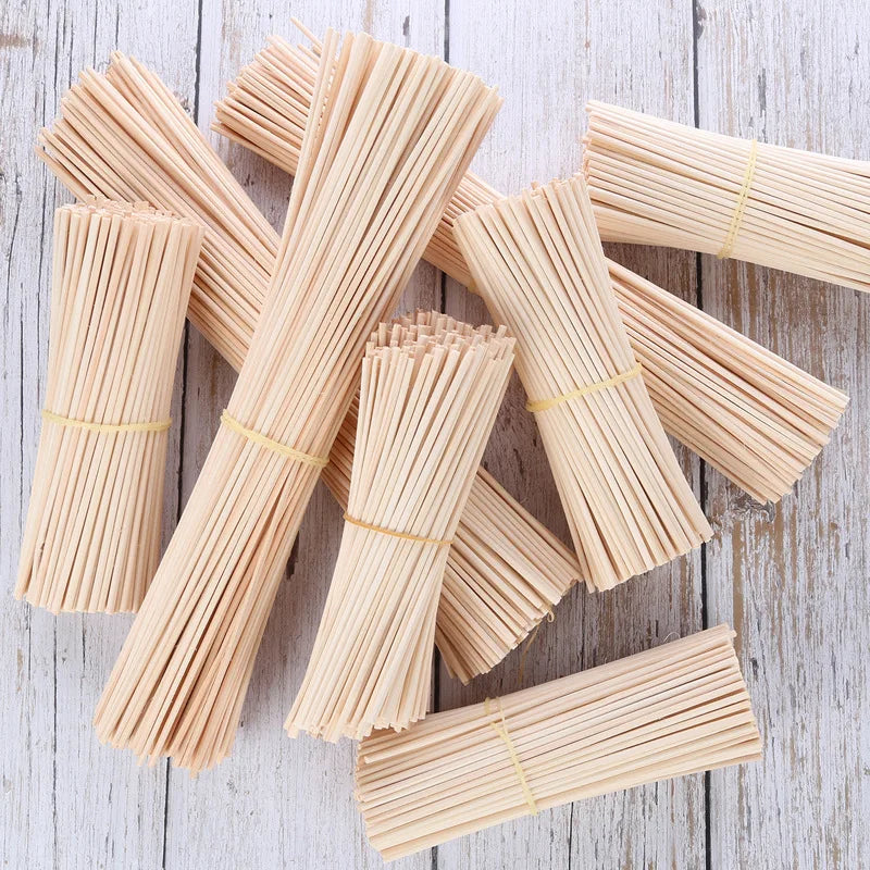 50pcs Natural Rattan Reed Sticks – Aromatherapy Diffuser Refill