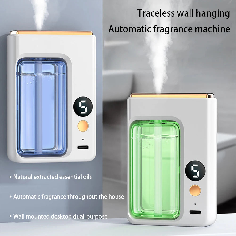 Automatic Car Aroma Diffuser with Display