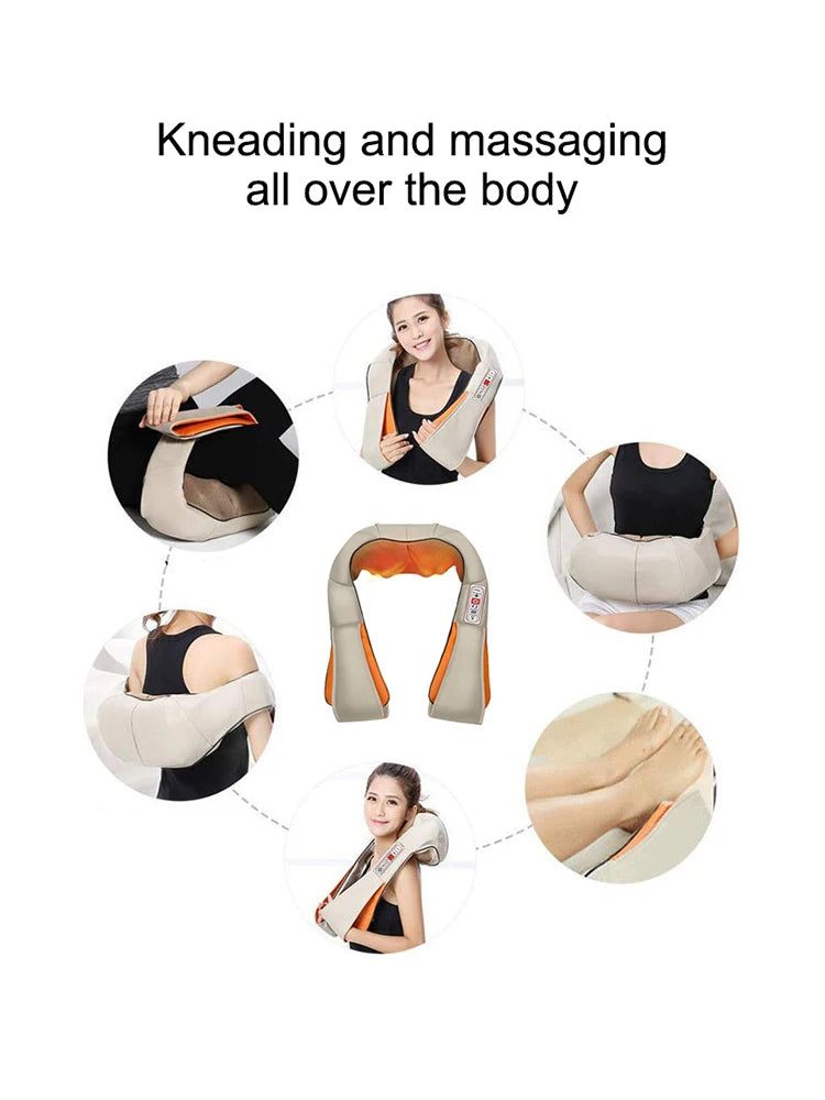 Neck & Body Massager for Car & Home