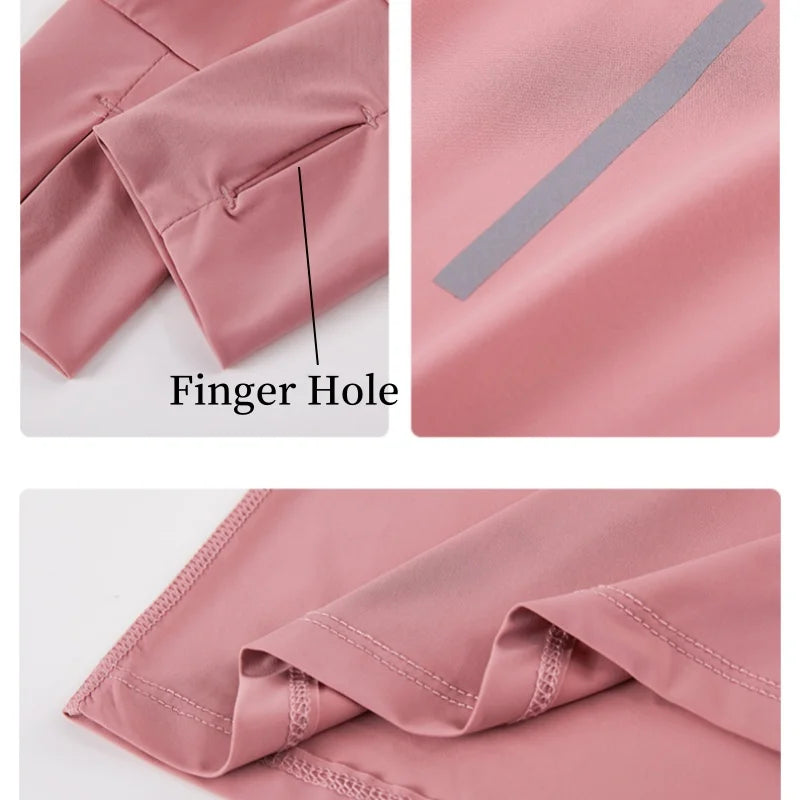 DRUR Women’s Yoga Hoodie – Lightweight Long-Sleeve Fitness Top