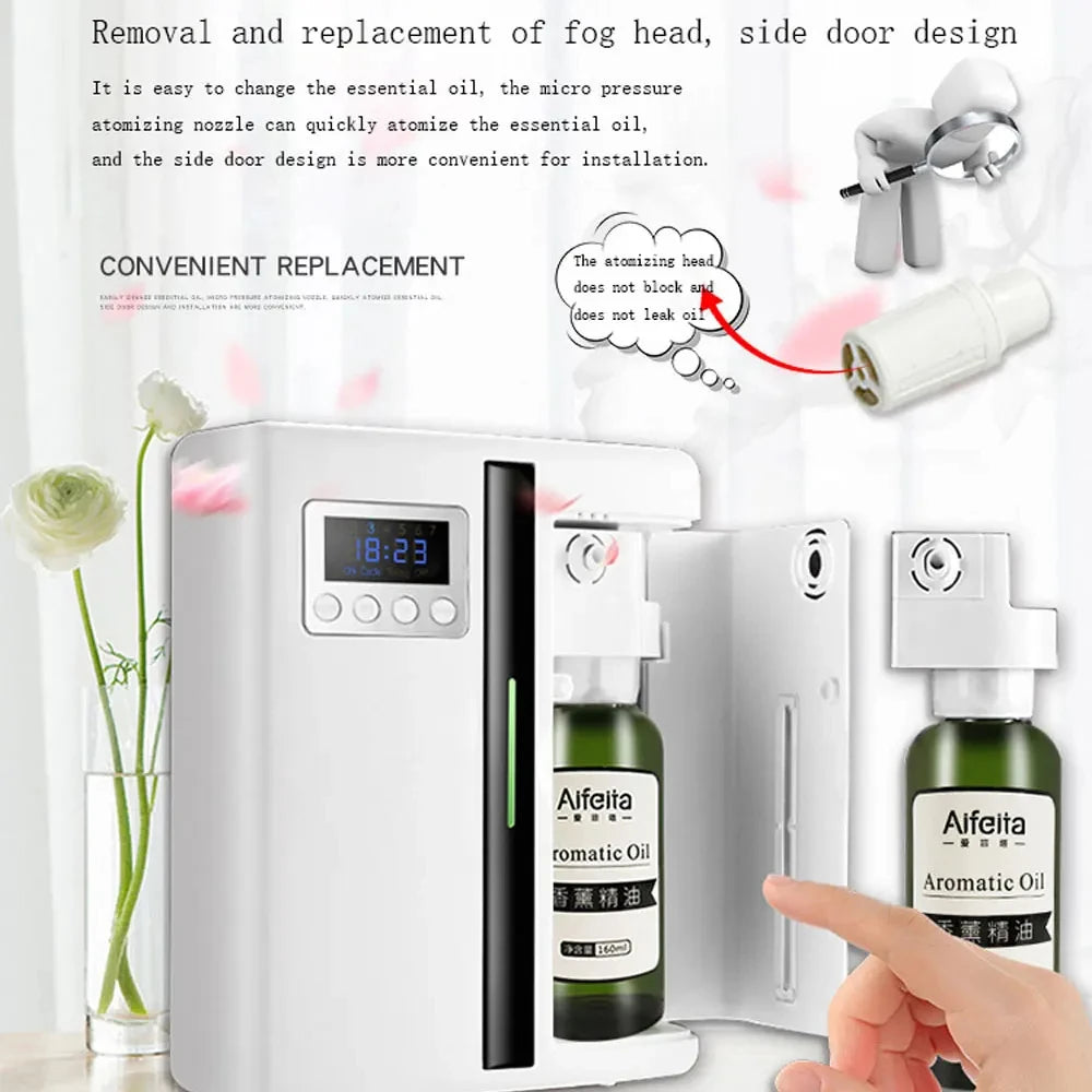 Wall-Mounted Scent Machine – 160ML Aroma Diffuser