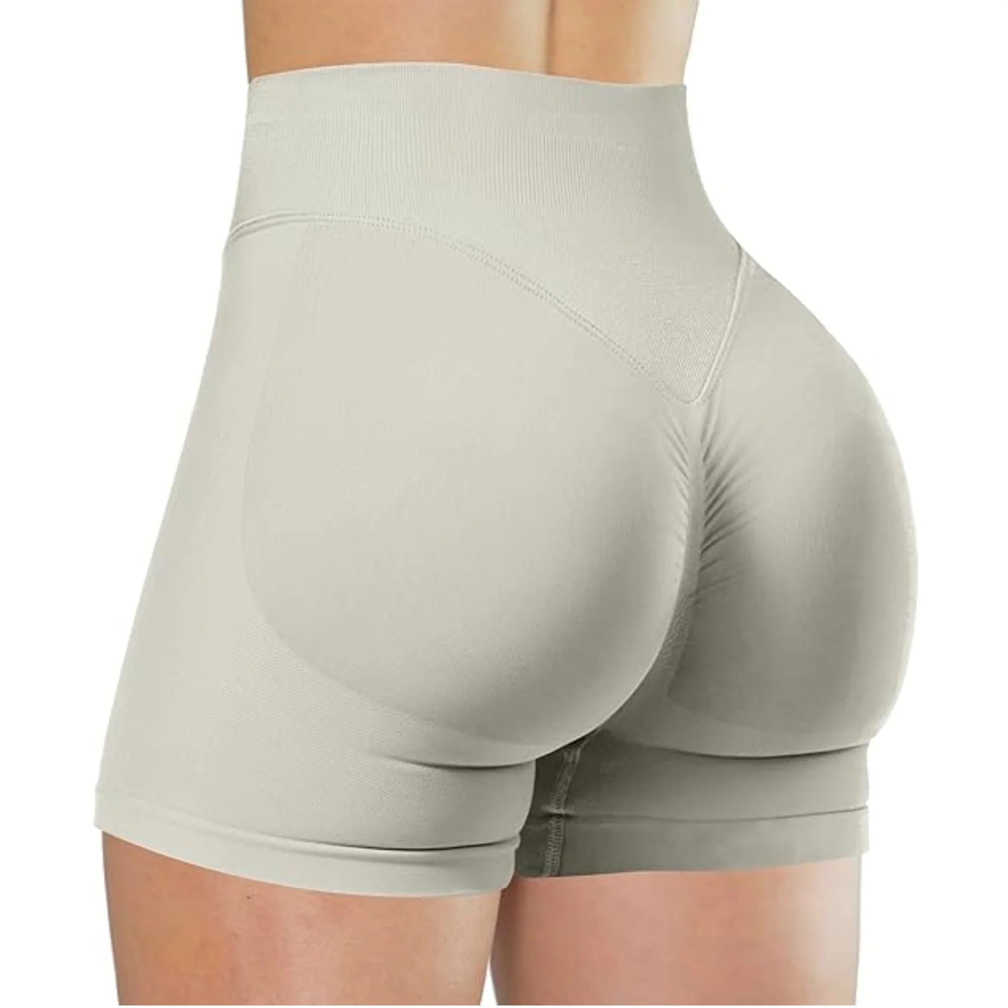 High-Waisted Summer Yoga Shorts – Fashionable & Comfortable